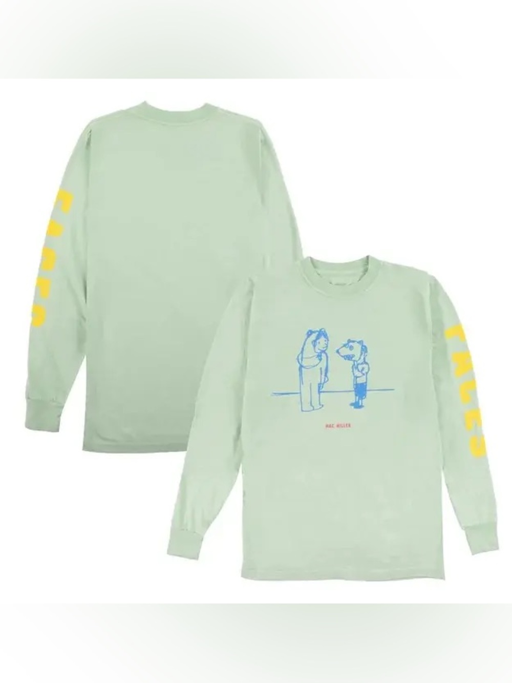 Mac Miller Boy and Bear Faces long sleeve Tee